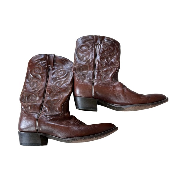Dan Post Other - Dan Post cowboy boots mens 10 leather western brown neutral outdoor ranch horse